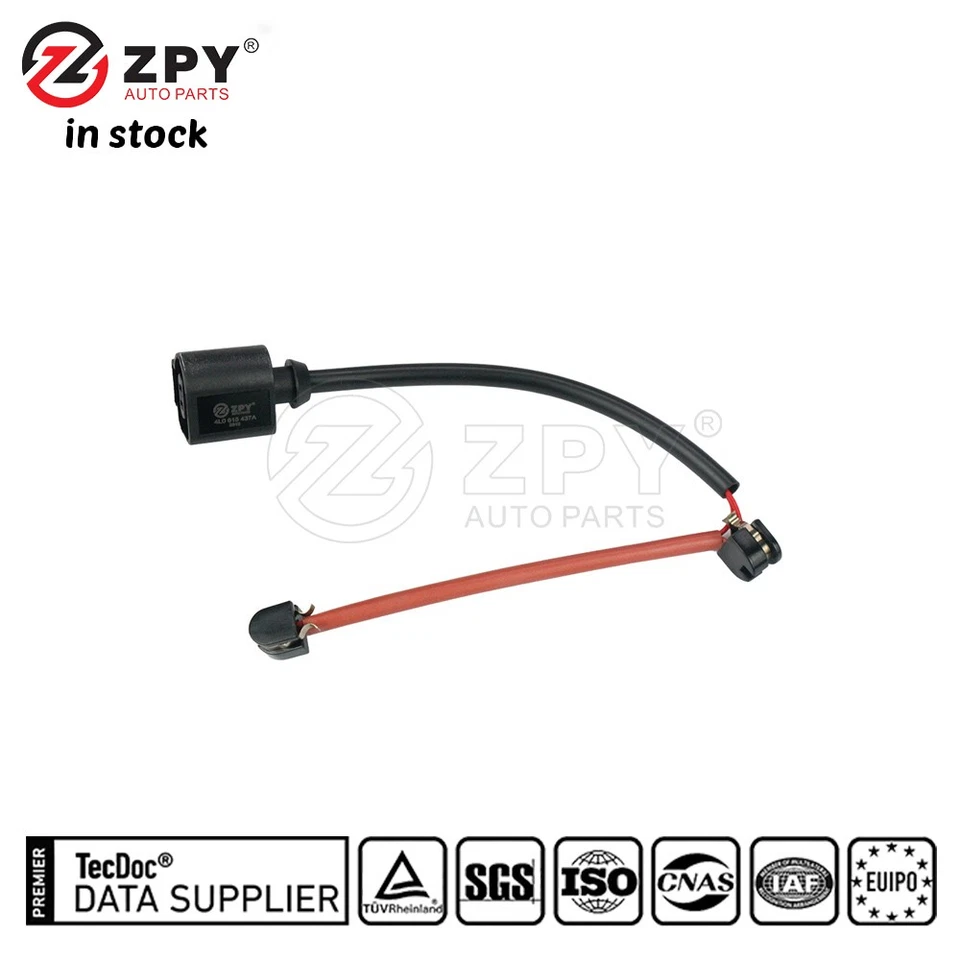 ZPY Nuevo Sensor de Desgaste Pastilla Freno Trasera Alta Calidad Para Audi Q7 4L0 615 437A Foto 4 de 4