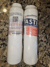 Lot of 2 Clear Choice TASTE Water Filters CLCH101  Sealed UKF8001, EDR4RXD1