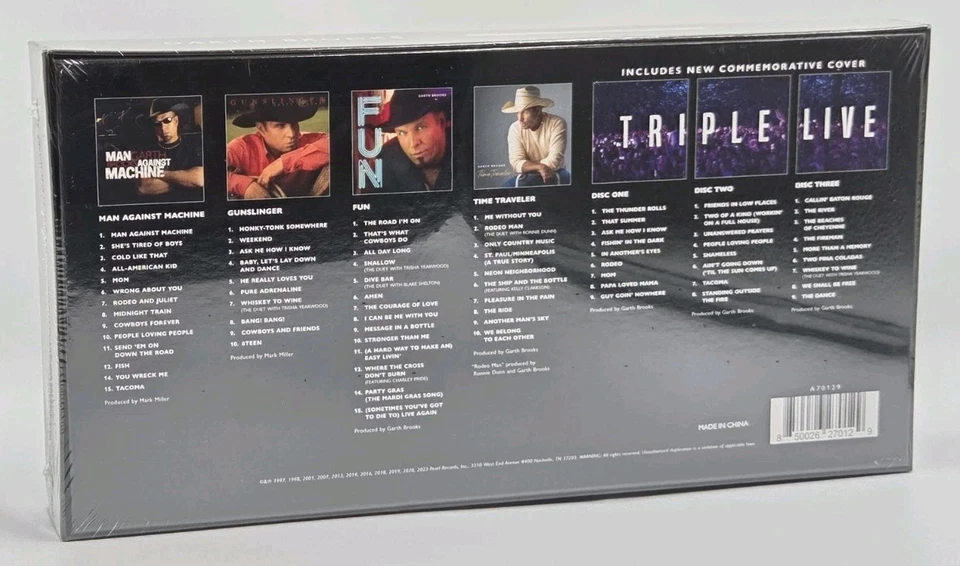 GARTH BROOKS TIME TRAVELER 7-CD GIFT SET The Limited Series w/ Collector's Book - Image 3 of 4