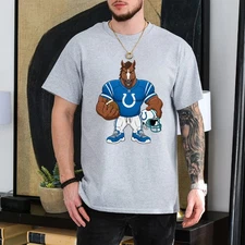 Colts Mascots Football Shirt - Multicolors S-5XL