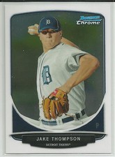 Jake Thompson Detroit Tigers 2013 Bowman Chrome Prospect