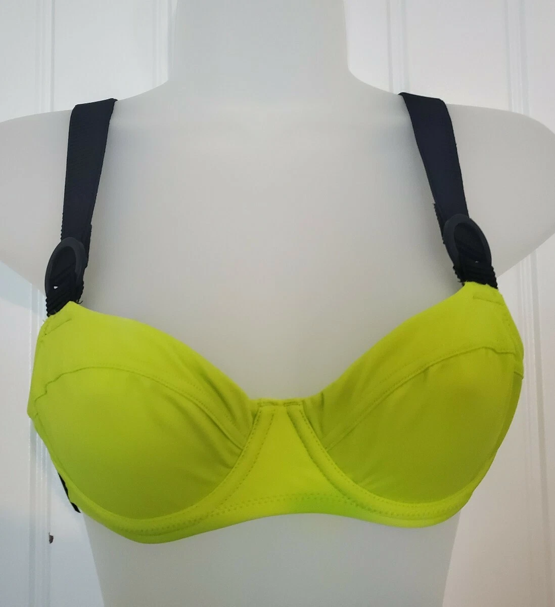 Neon green underwire clearance bikini