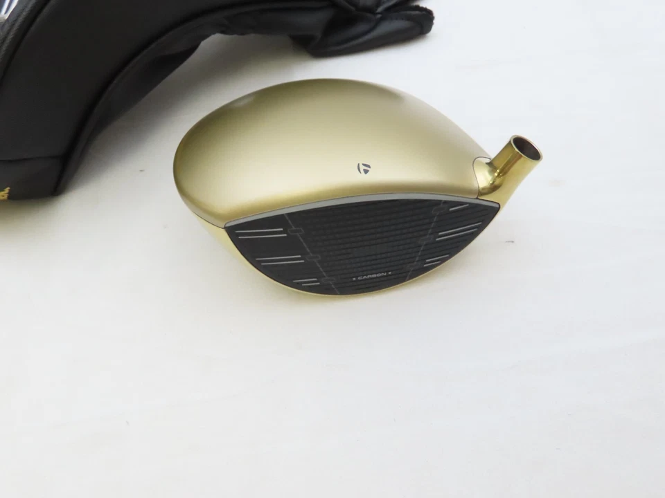 2025 TaylorMade Qi35 Max Designer Series Matte Gold 10.5* Driver Head Only + HC - Image 3 of 4