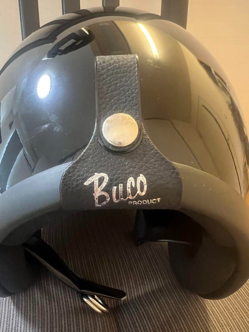 TOYS McCOY　buco racer Vintage BUCO RACER Motorcycle Full Face Helmet Yellow Toys