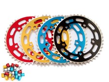TOPRIDER Old School BMX Chainring 1/8" 110mm BCD 44T w/ 5 Bolts