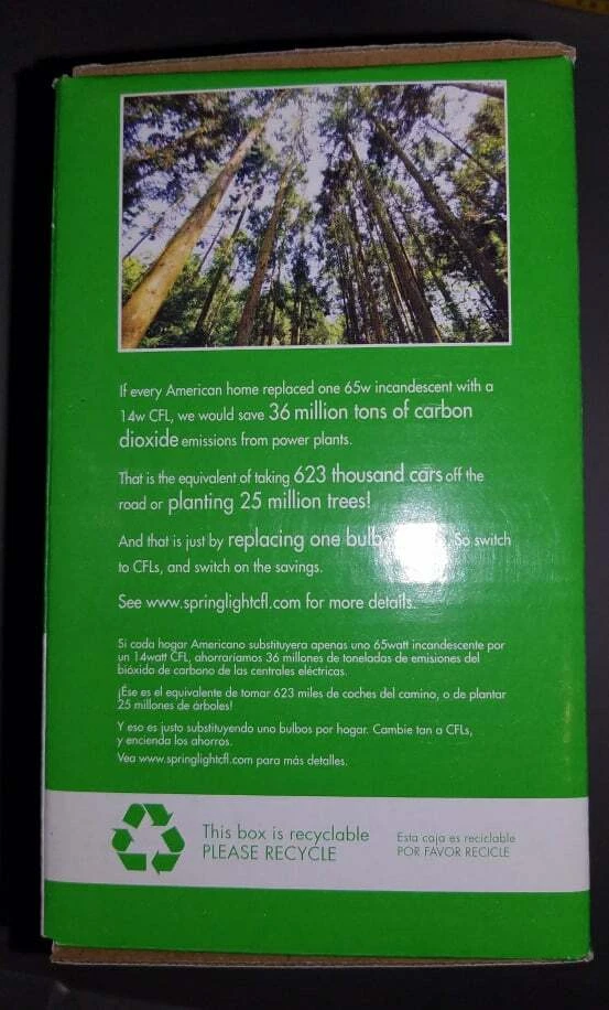 14W BR30 2700K 65W Equal - TCP 8030142 - 7 Year Bulb - Long Life Bulbs - 2 Pack - Image 2 of 3