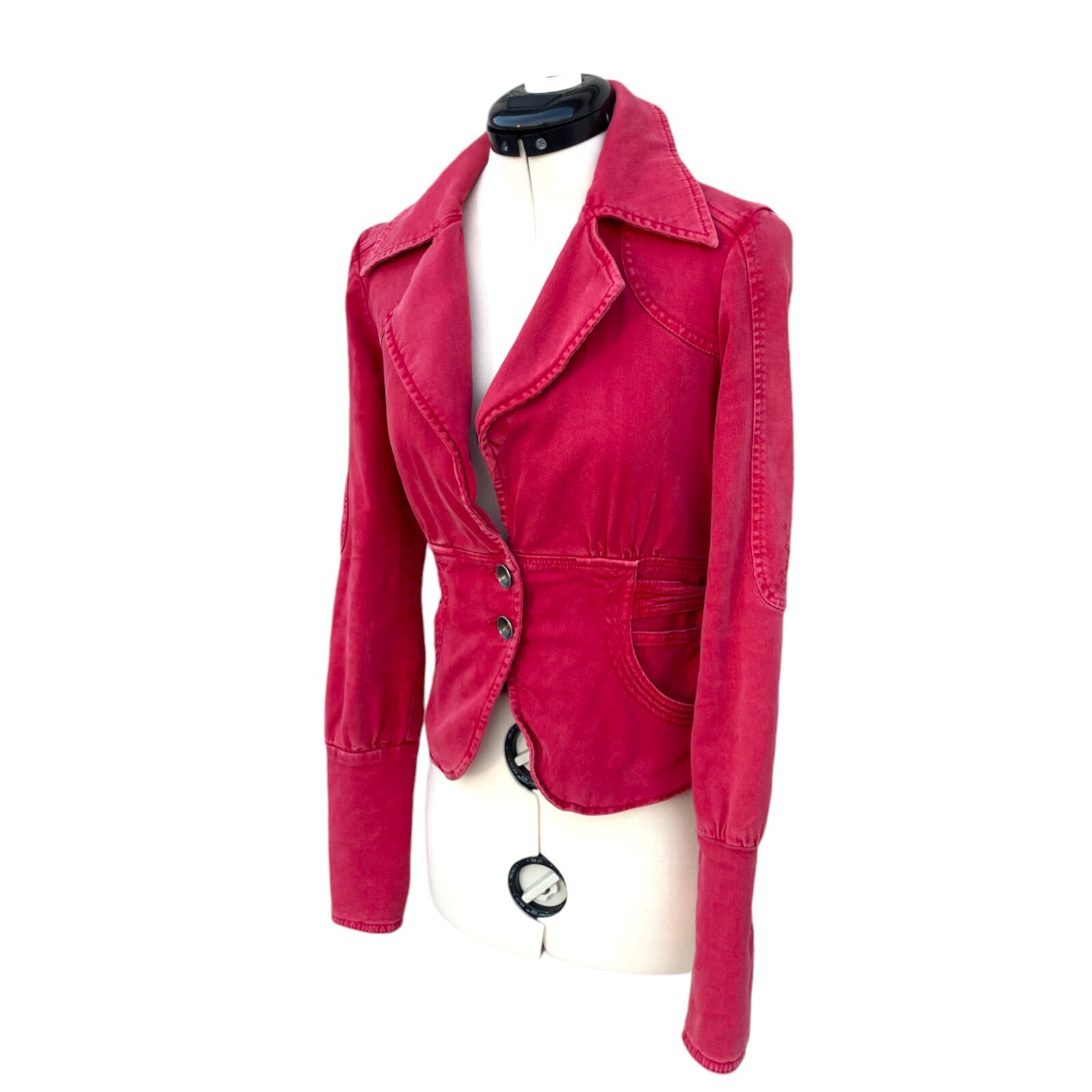 Fornarina Blazer, Women's Blazer, Women's Jacket, Fitted Jacket, Vintage, Y2K image 2