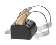 Hearing Amplifiers Set with New Digital Technology - Volume Tone Control, Pair