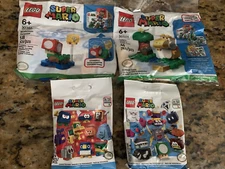 LEGO Super Mario Polybag 71394 71402 Minifigures 30509 Yoshi’s 30385 Mushroom Su