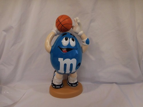 collectible m&ms candy dispenser "sport" basketball limited