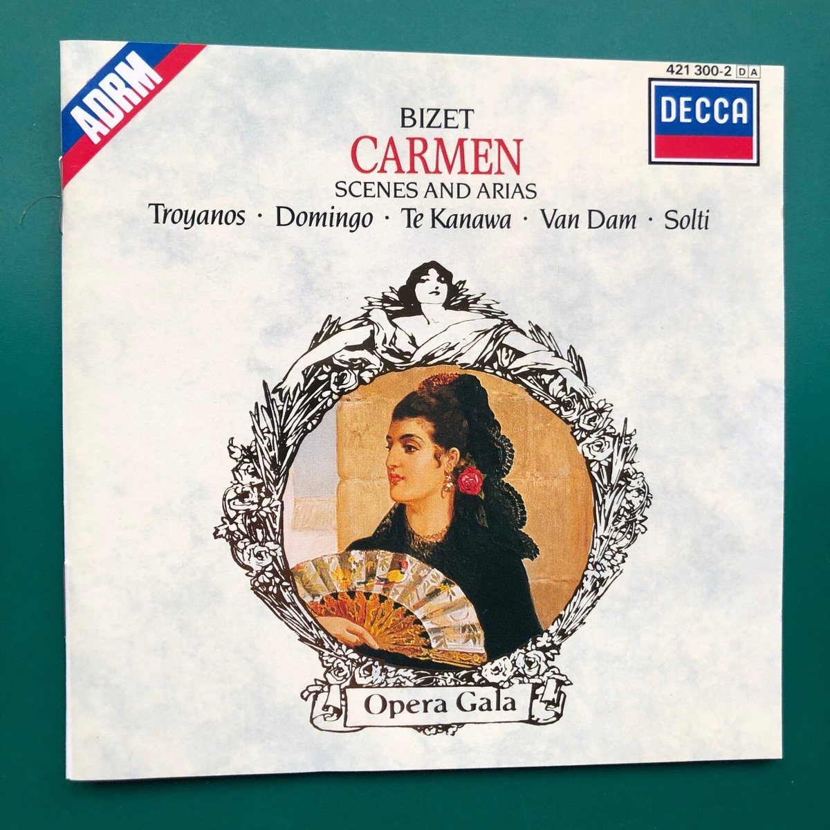 BIZET: CARMEN (Scenes & Arias) Decca Opera Gala CD Troyanos