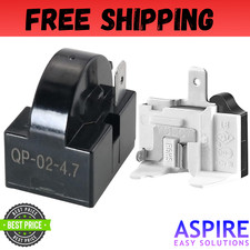 Refrigerator Compressor Relay and Overload Kit Refrigerator Starters Qp2-4r7 1