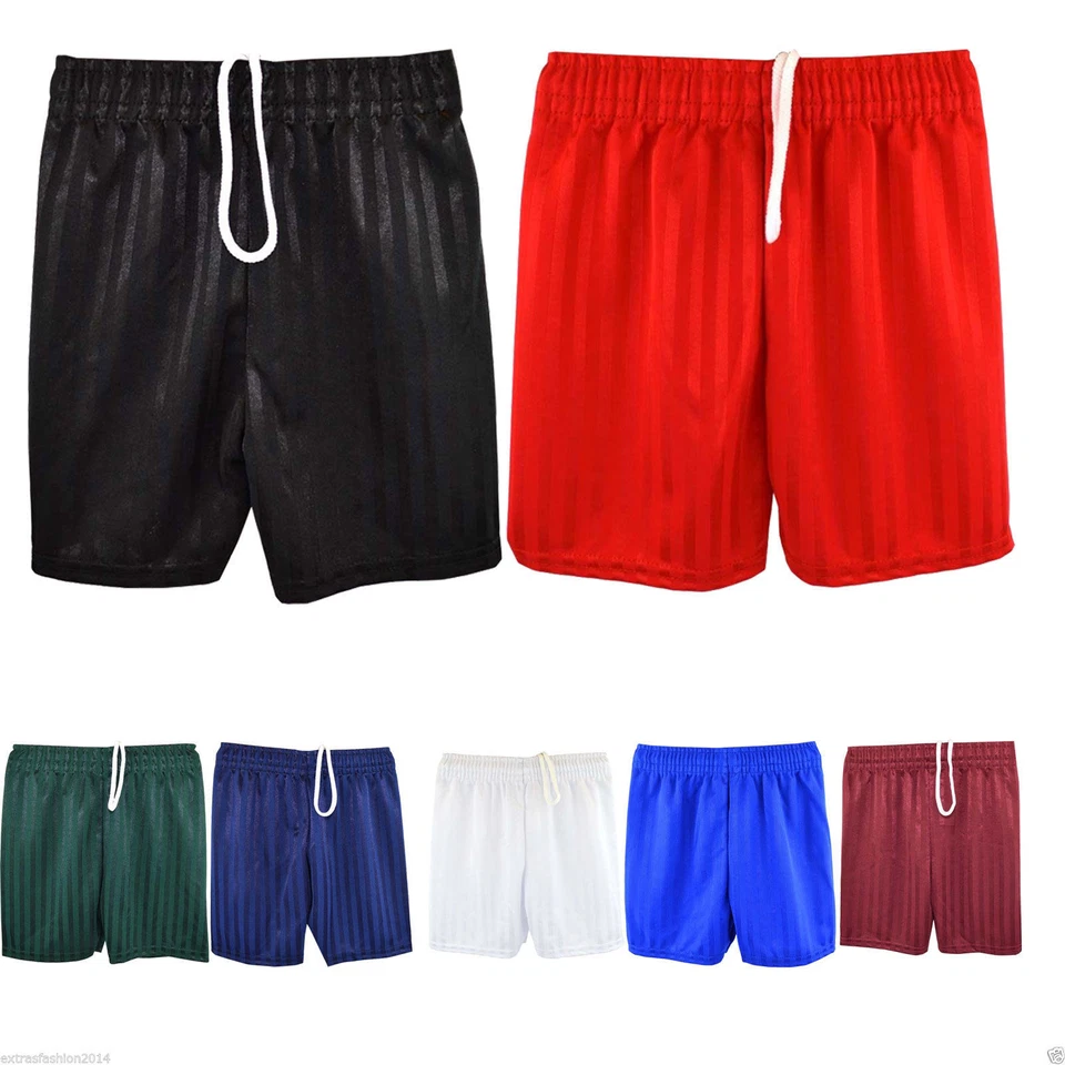 SUNSHINE COLLECTION Premium Jungen Mädchen Kinder Fußballshorts Schule PE Sportshorts Fitnessshorts