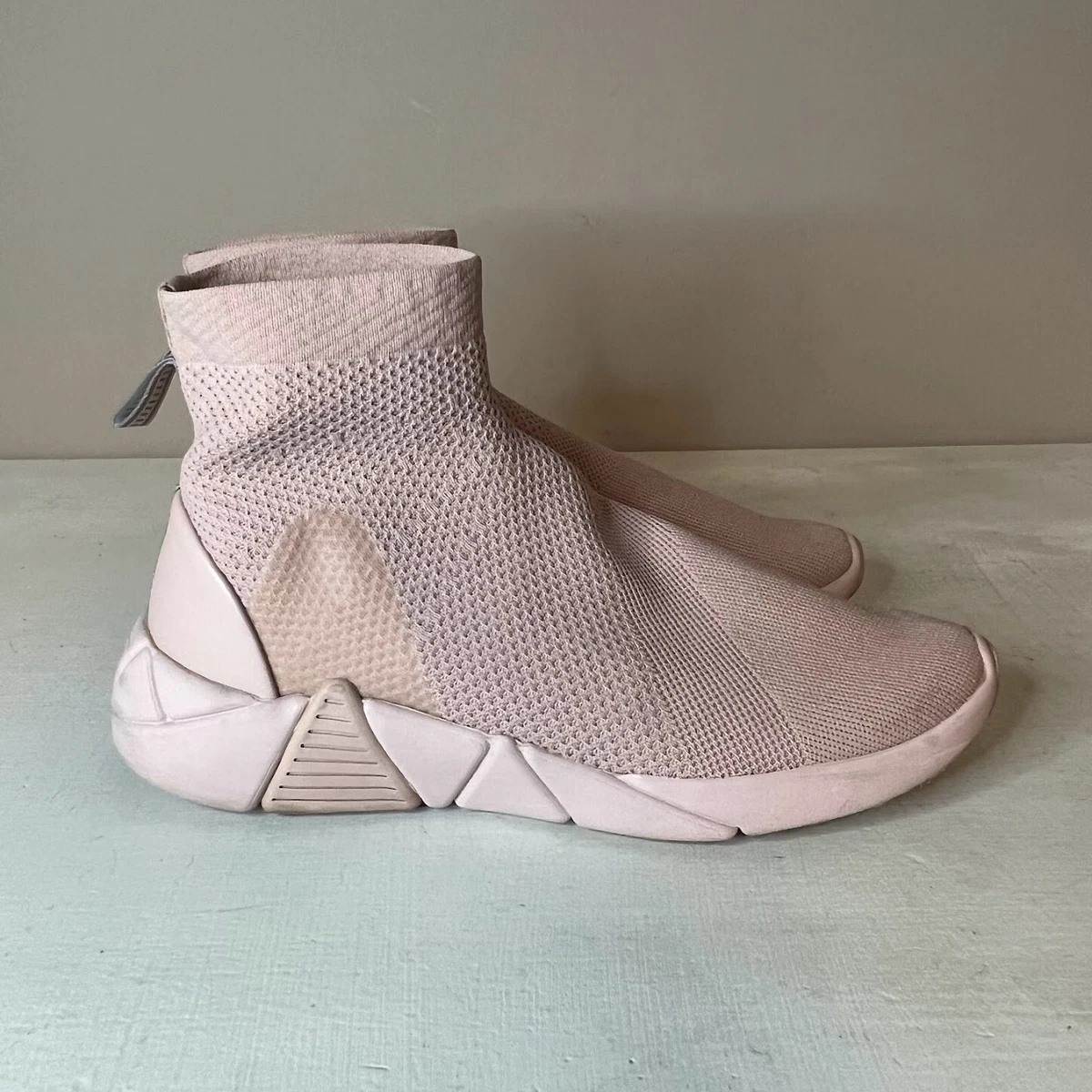 Mark Nason X Skechers A Line Daze Pink Slip On Sneakers High Top Size 7.5 US