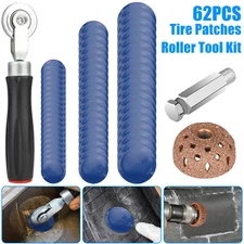 62Pcs Tire Repair Patches Flat Kit Punctures for Car Truck Motorcycle Plug Patch