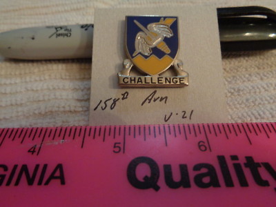 158th Aviation V-21 Unit Crest, DI, DUI (DRAW#X6)