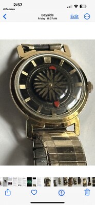 Vintage ernest borel watch kaleidoscope automatic-Runs