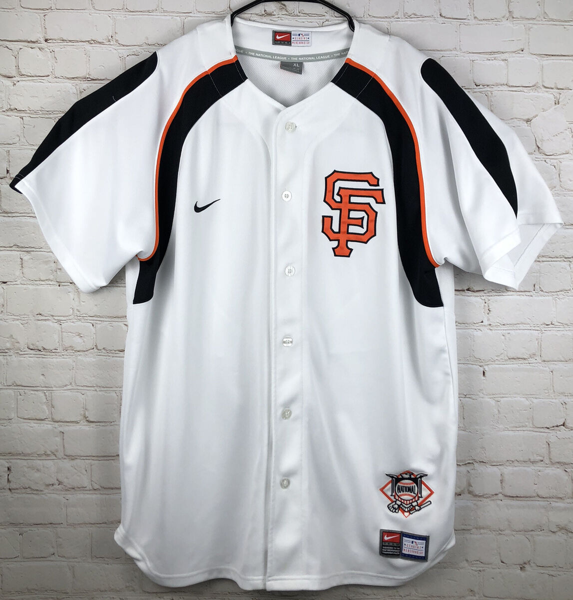 Blank San Francisco Giants Throwback Jersey