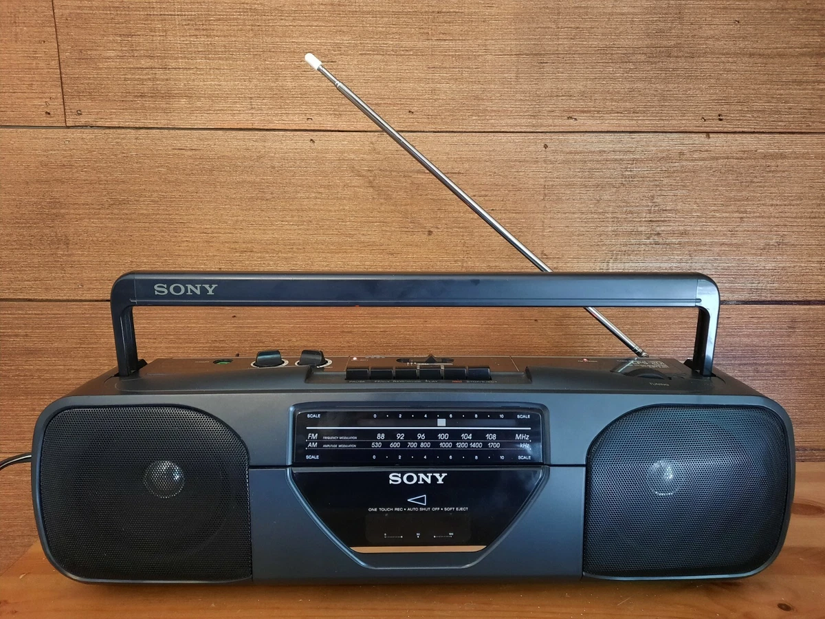 Sony Cfs201 Boom Box Radio Cassette Player Am/Fm mail.ddgusev.soisweb
