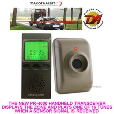 DAKOTA ALERT MTPR-4000 WIRELESS MOTION DETECTOR SECURITY ALARM - 1 SENSOR