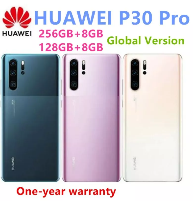 HUAWEI P30 PRO VOG-L29 Dual SIM 128GB/ 256GB Android Global CellPhone New  Sealed