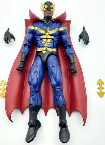Lot de 2 figurines NIGHTHAWK Marvel Legends Squadron Supreme en loose flou complet