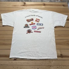 Vintage Y2K ConAgra Foods Slim Jim Jiffy Pop Snack Promo Shirt - XL