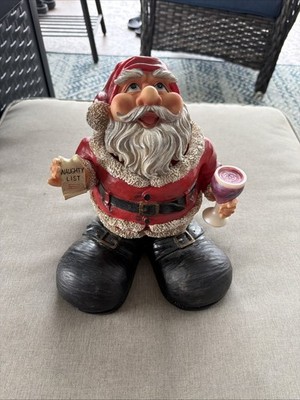 Direct Connection 2006 Christmas Santa Whine Stomper (Wine Holder) Open Box