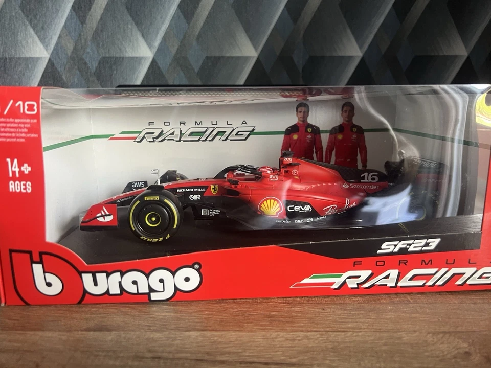 1:18 BURAGO Ferrari F1 Sf-23 #16 Season 2023 Charles Leclerc  BU16812LE - Immagine 2 di 4