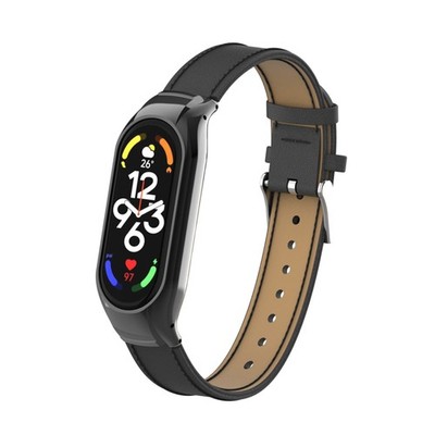 Ersatzbänder für Xiaomi Mi Band 7 Leder Armband Zubehör