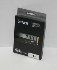 Lexar NM790 1TB PCIe Gen 4x4 NVMe M.2 Internal SSD #LNM790X001T-RNNNU