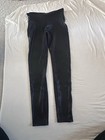 Spanx Leggings Faux Leather Side Pockets and Trim Size Large — photo 1