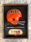 1977 Vintage Hudepohl Beer Cincinnati Bengals Sign