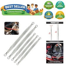 Automotive Ground Strap Kit - Universal Flat Braided Copper Strap, 3PCS 10" x...