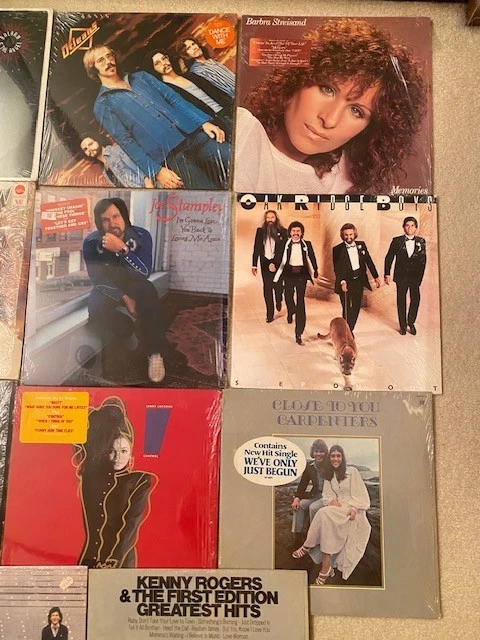 Lof  15 VINTAGE Vinyl In Shrink 60's-80's  Pop Rock, R&B & Country  LOOK  EX/EX+ - Image 3 of 4