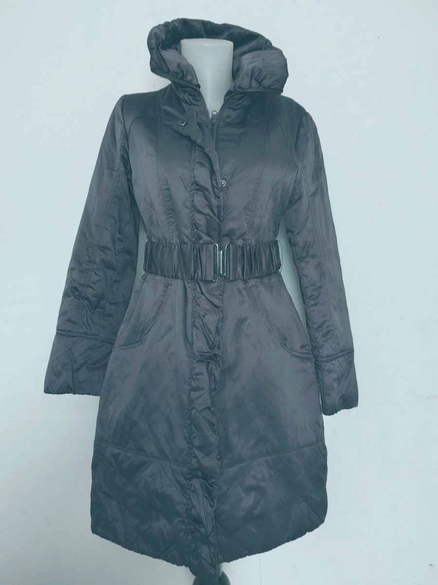 Veste Femme Jacqueline Riu Taille 36 – Kaki Courte, Doublure Viscose