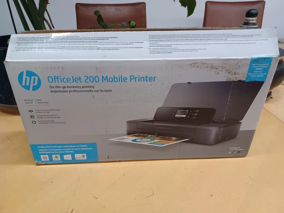 NEW OPEN BOX HP OFFICEJET 200 MOBILE PRINTER SDGOB-1601-01 - Image 2 of 4