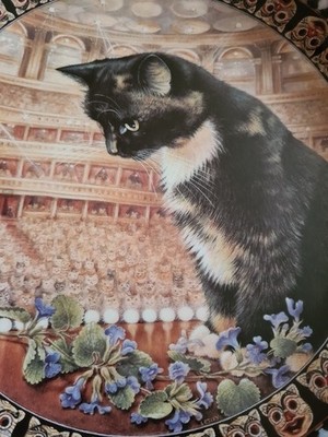 Danbury Mint Collectors Plate MOTLEY LESLEY ANNE IVORY'S CATS