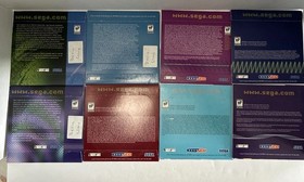 Lot of 8 Official Sega Dreamcast Magazine Demo Discs Vol. 4 5 6 7 8 9 10 & 11