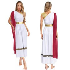 Women Dress Lyrical Costume Tunic Greek Toga Stage Performance Outfit Grecian