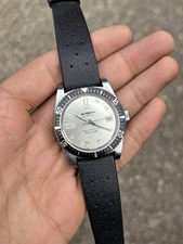 Vintage Sumaco 70s Skin Diver Watch 21 Jewels Swiss Made Rare - Spares/repair