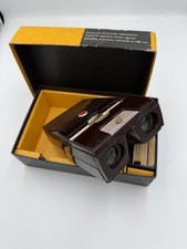 Vintage Kodak Kodaslide Stereo Viewer I w/ Original Box 1950s Black