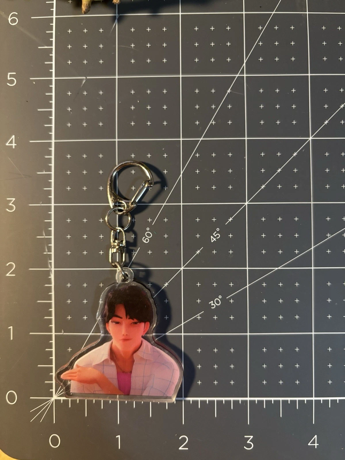 KPop Demon Hunter Saja Boys Jinu Acrylic Keychain