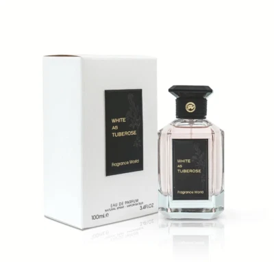 White As Tuberrose | Eau De Parfum 100ml | Original von Fragrance World