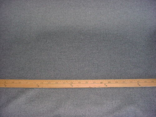 Ralph Lauren LCF64273F Burke Wool Plain Heather Gray Strie Upholstery Fabric - Picture 2 of 3