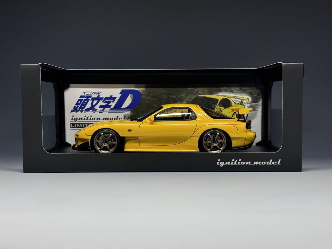 ignition model 頭文字D 1/18 Mazda RX-7 IG2868 ignition model 1:18 Mazda INITIAL D Mazda RX-7 FD3S