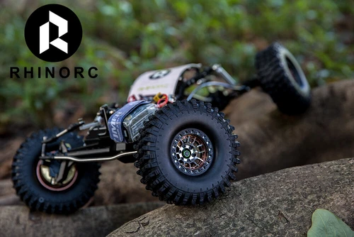 Llanta OffSet RhinoRC 1.9" MOZA ZERO 4 piezas para coche sobre orugas RC 1/10 SCX10 RR10 - Imagen 14 de 17