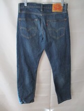 Levi's 502 Cotton Blend 29 x 29 Dark Rinse Tapered Leg Blue Jeans SEE COMMENTS