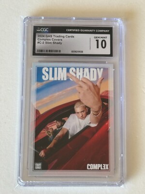 EMINEM SLIM SHADY サイン入りカード 19/40 COMPLEX UPDATE: Limited Edition is now sold out, but the Open Edition is