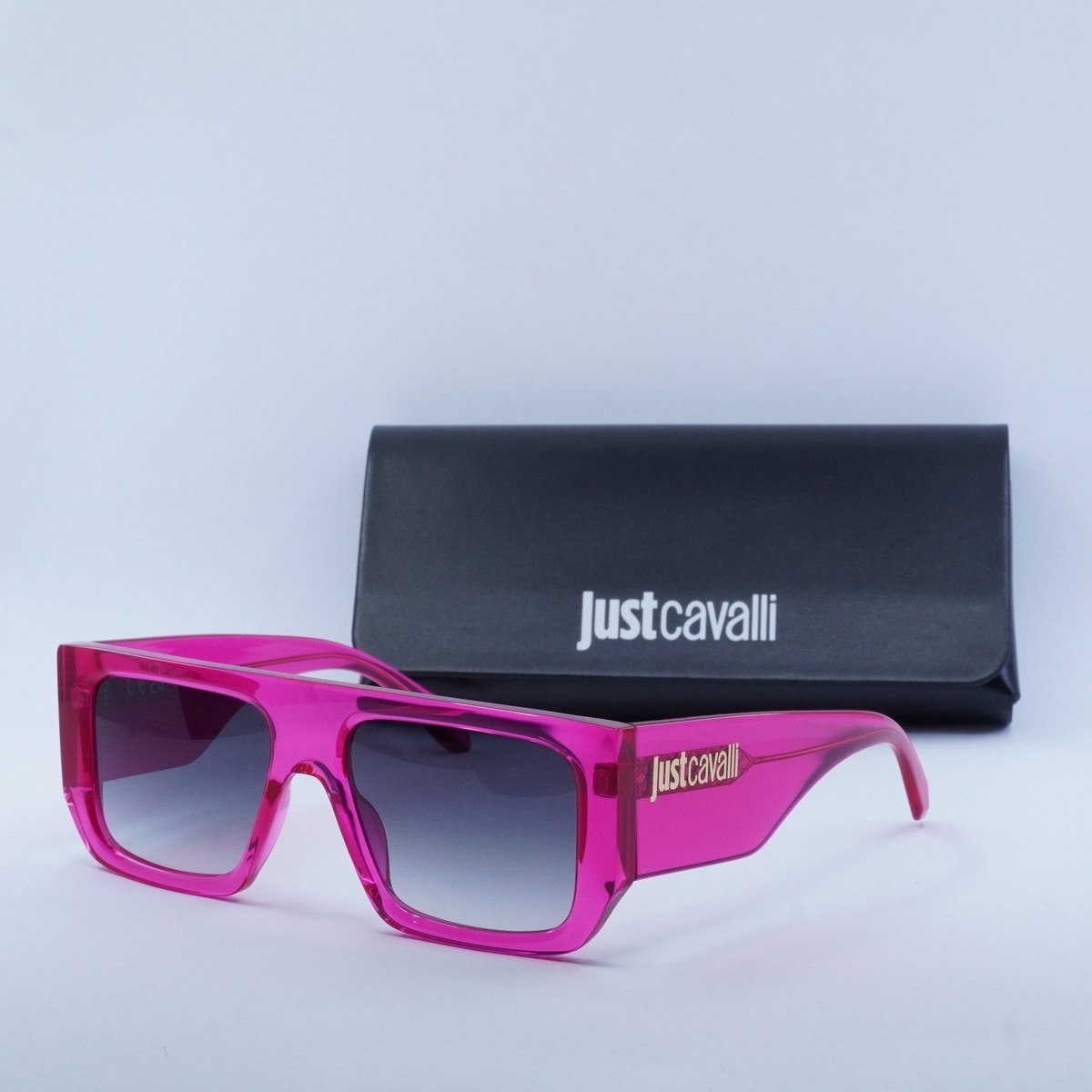 Just cavalli medium size sunglasses. Amazon.com: Just Cavalli Sunglasses SJC 097 V 0700 Shiny  main image 3